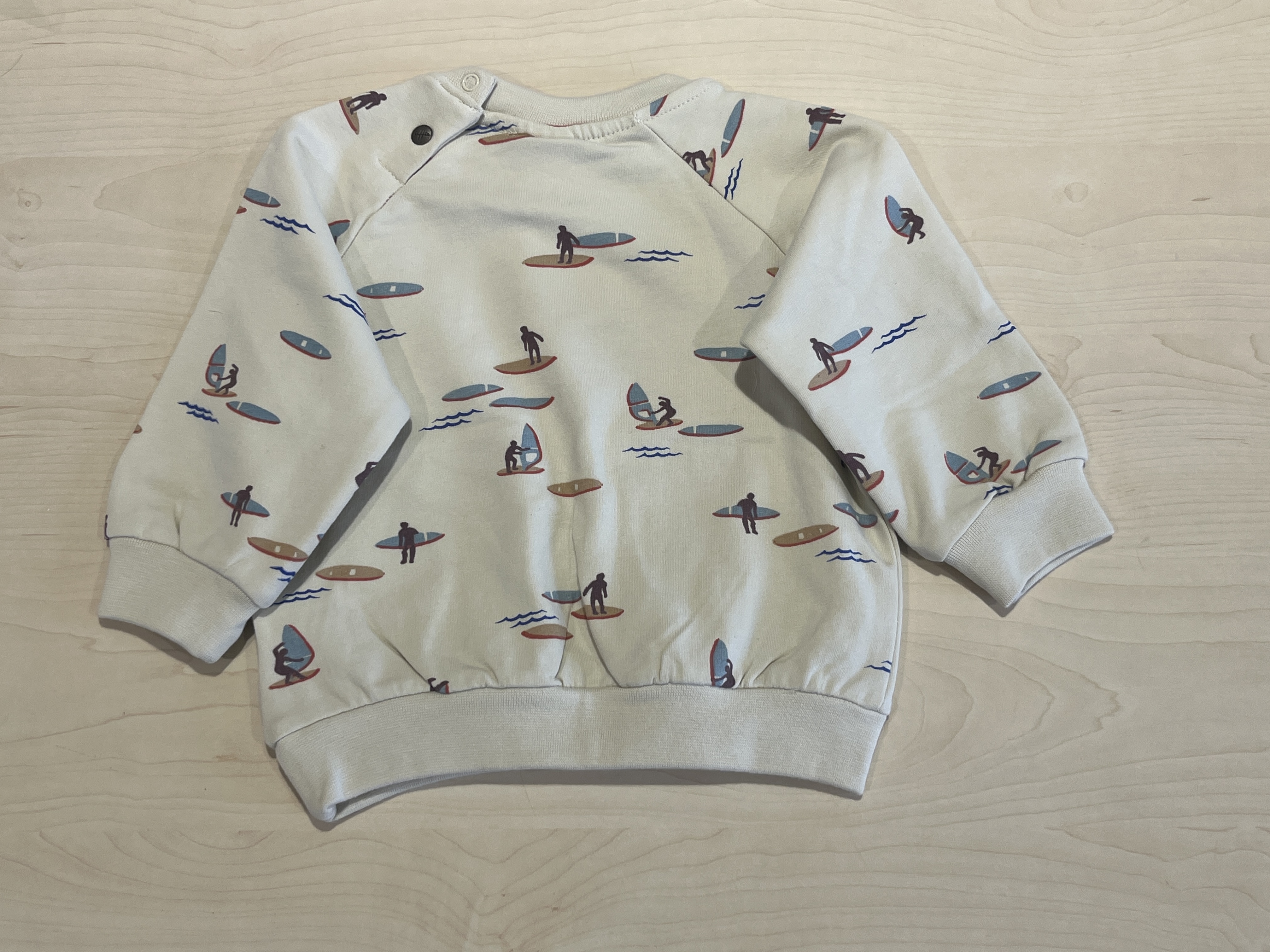 Riffle sweater voor jongen van 1 maand met maat 56
