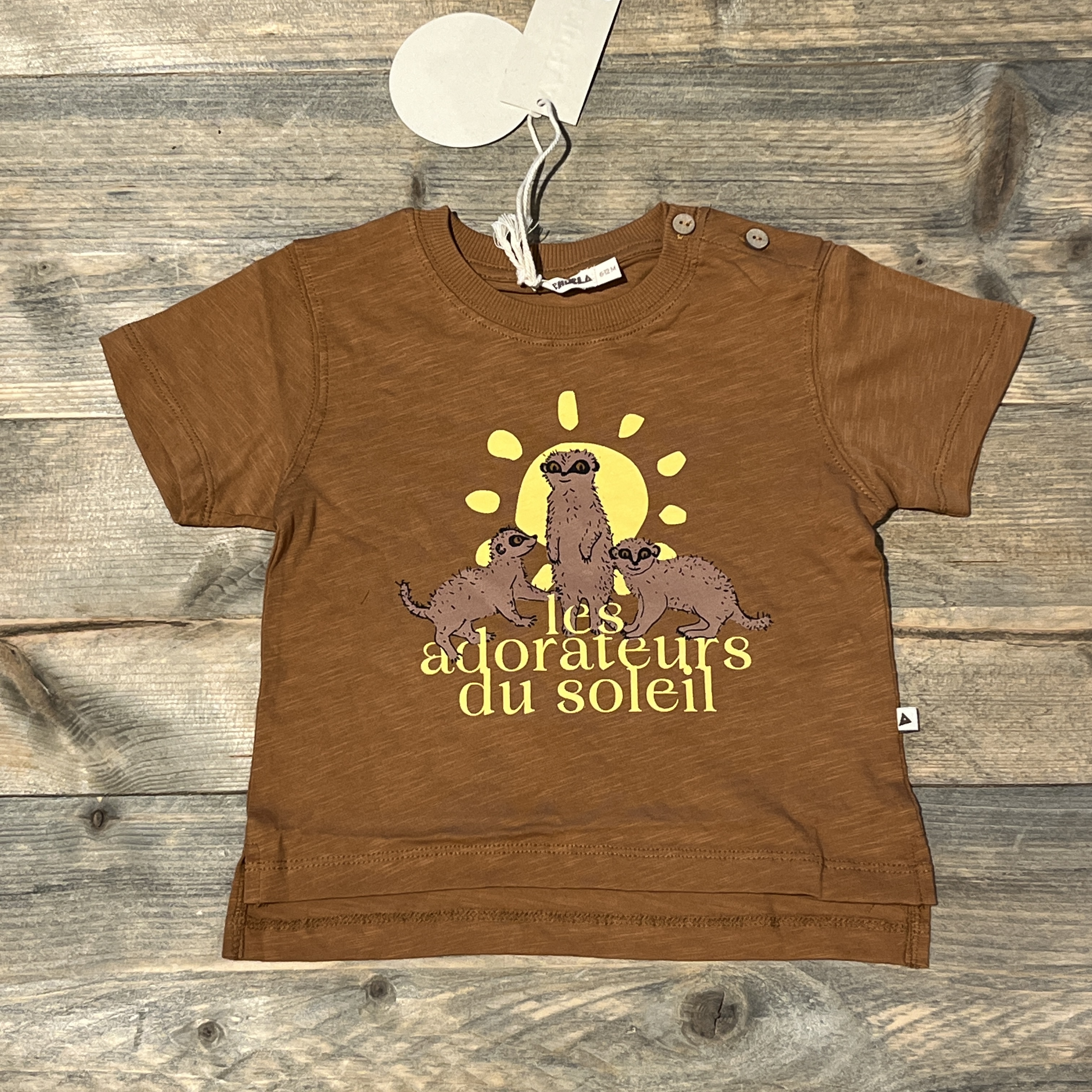 Ammehoela t-shirt voor jongen of meisje van 12 / 24maanden met maat  80  / 92