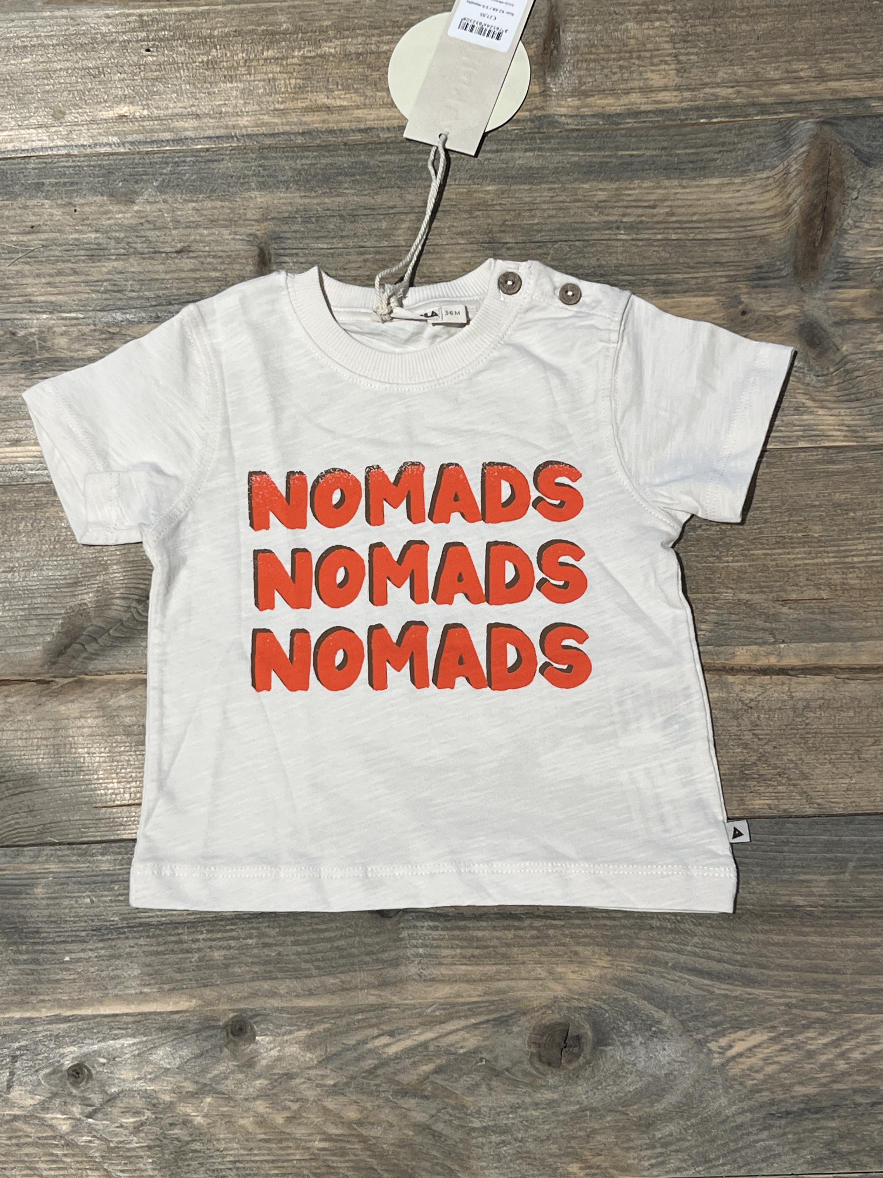 Ammehoela t-shirt voor jongen of meisje van 3 / 6 maanden met maat 62 / 68