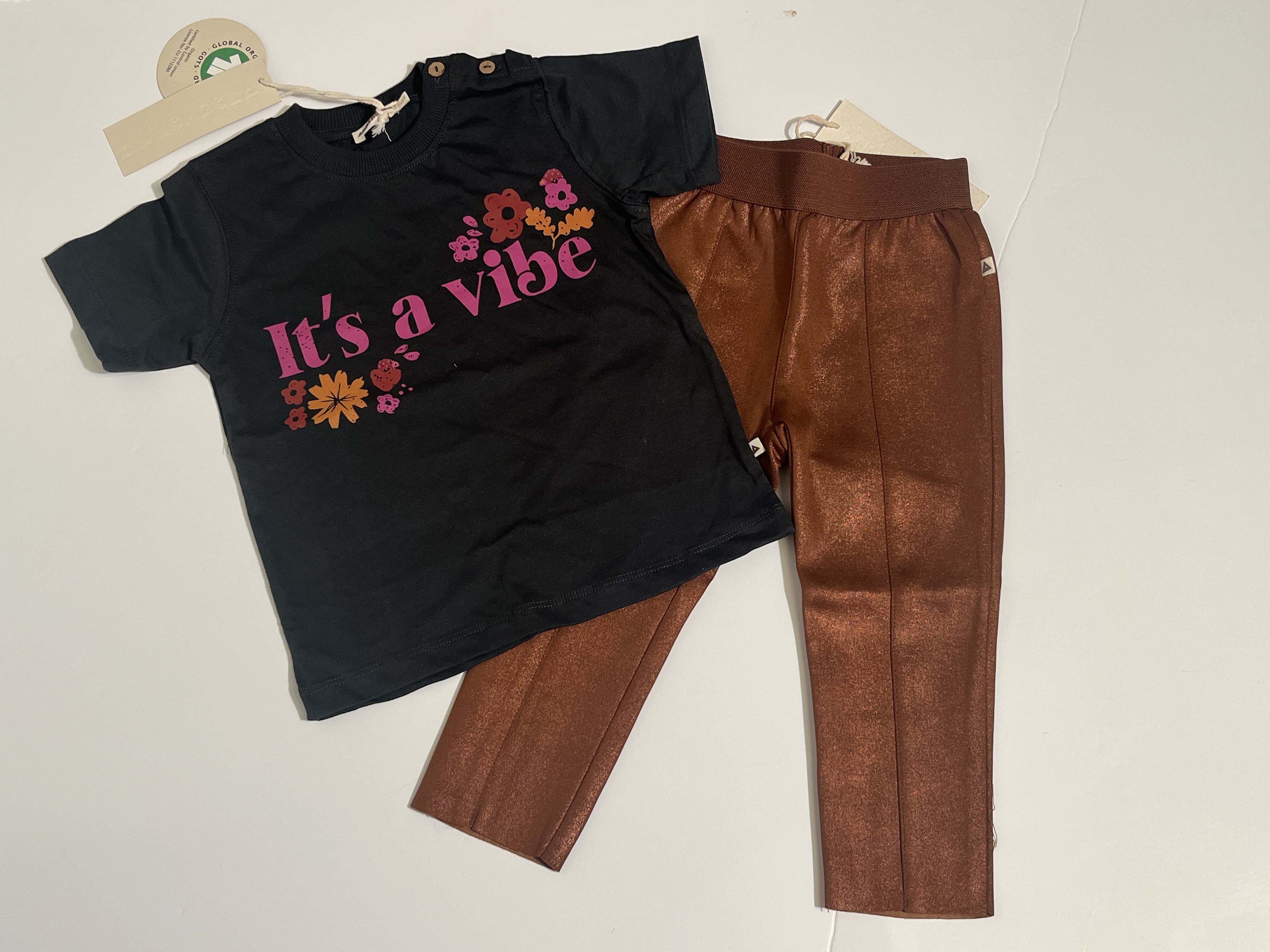 Ammehoela t-shirt voor meisje van 1 / 2 jaar met maat 80 / 86 / 92