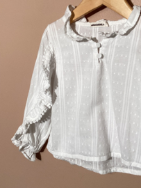Ammehoela blouse  voor meisje van 6 / 8 jaar met maat 116 / 122 / 128