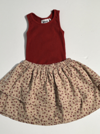 Petit Blush rok voor meisje van 5 / 6 jaar met maat 110 / 116