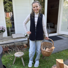 Frankie & Liberty hesje gilet voor meisjes van 8 jaar met maat 128