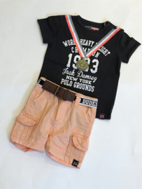 Z8 korte broek met riem voor jongen van 6 maanden met maat 68