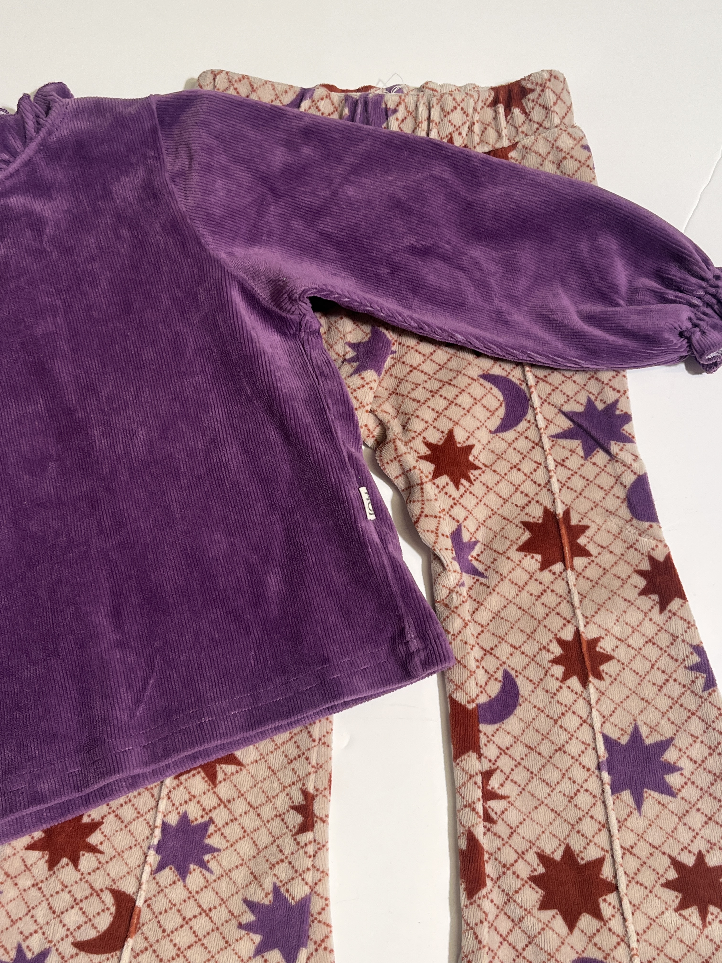 House of Jamie flared broek voor meisje van 2 / 3 jaar met maat 92 / 98
