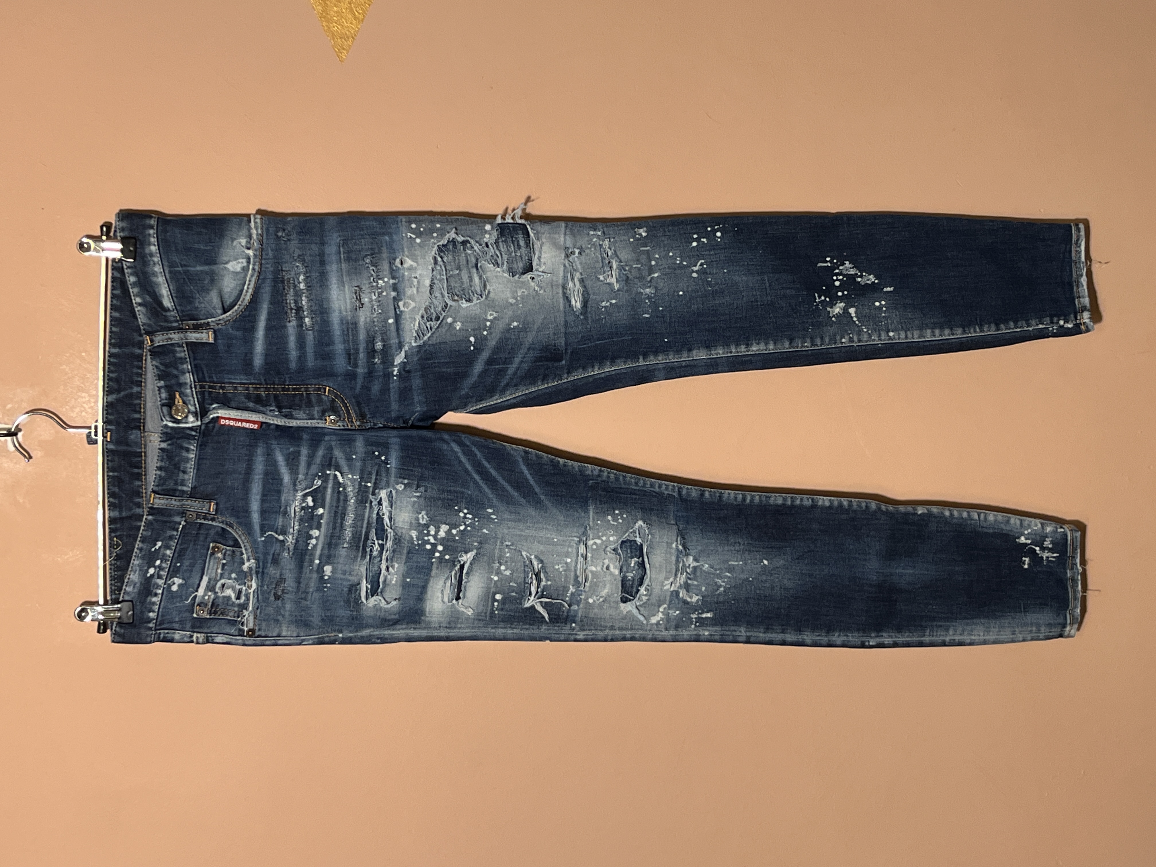 Dsquared2 spijkerbroek voor jongen van  16 jaar met maat 164 / 176