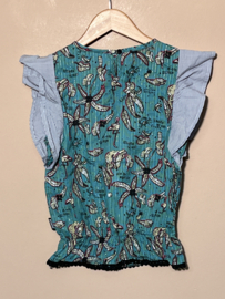 Vingino blouse voor meisje van 8 jaar met maat 128