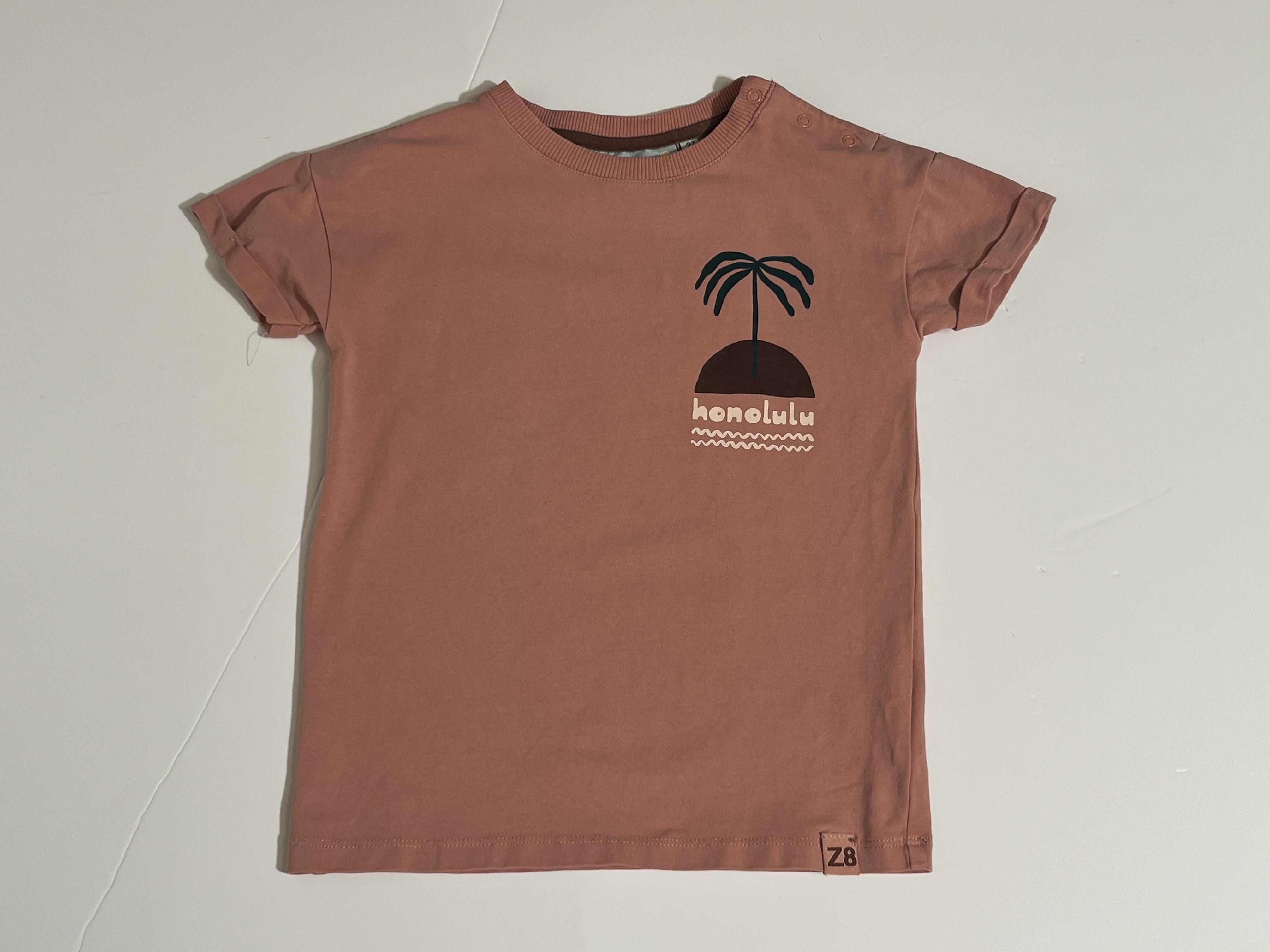 Z8 t-shirt voor jongen van 2 / 3 jaar met maat 92 / 98