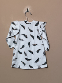 Babystyling jurk voor meisje van 6 maanden met maat 68