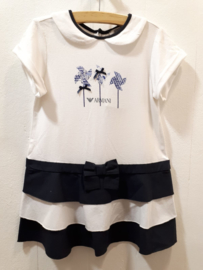 Armani baby jurk voor meisje van 18 maanden met maat 86