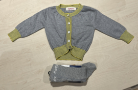 Aymara vestje voor meisje van 9 maanden met maat 74