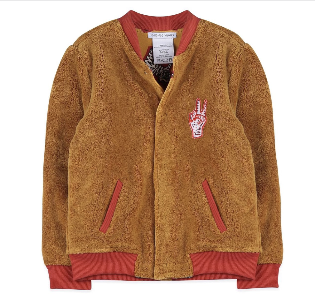 Ammehoela Reversible jas voor jongen of meisje van 8 / 10  jaar met maat 128 /  140