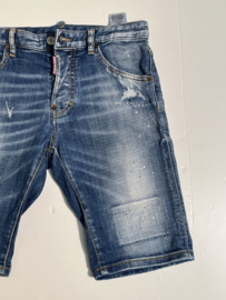 Dsquared2 korte spijkerbroek voor jongen van 12 jaar met maat 152