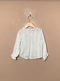 Ammehoela blouse  voor meisje van 6 / 8 jaar met maat 116 / 122 / 128