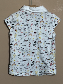 Looxs top voor meisjes van 2 met maat 92