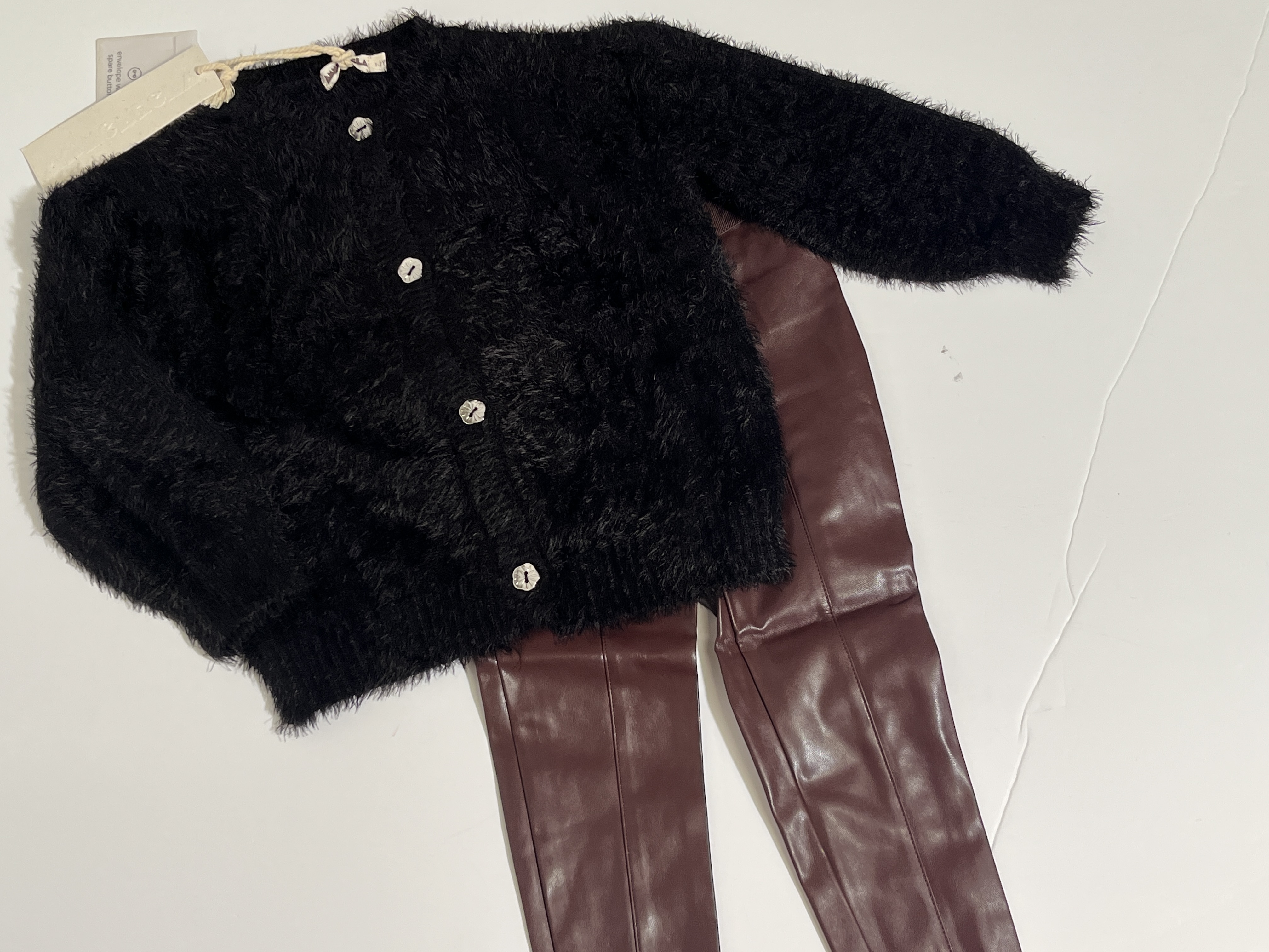 Ammehoela vest voor meisje van 1/2 jaar met maat 80 / 86 / 92