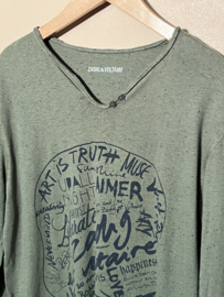 Zadig et Voltaire longsleeve voor jongen van 12 jaar met maat 152