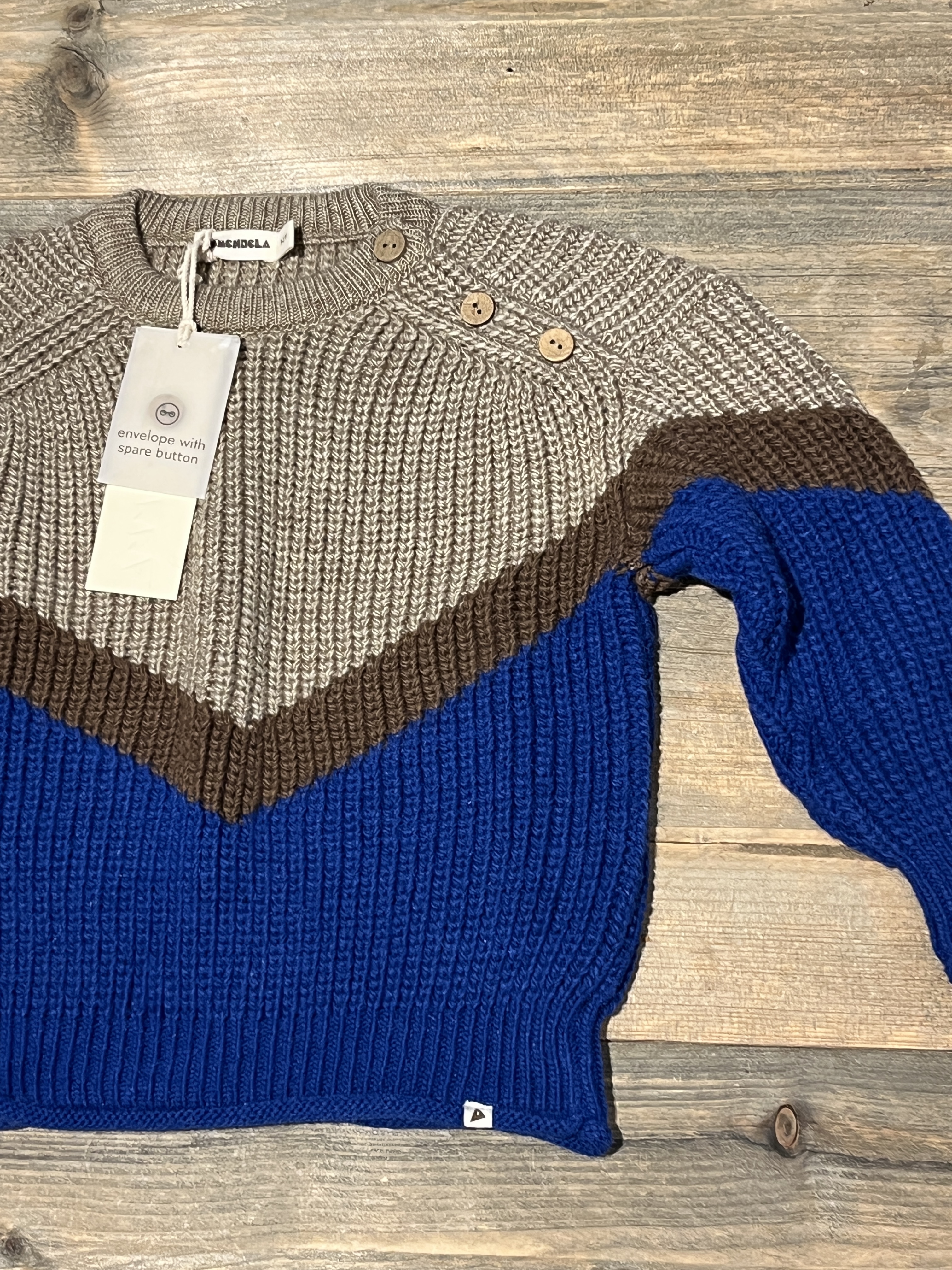 Ammehoela trui voor jongen van 1 / 2 jaar met maat 80 / 86 / 92