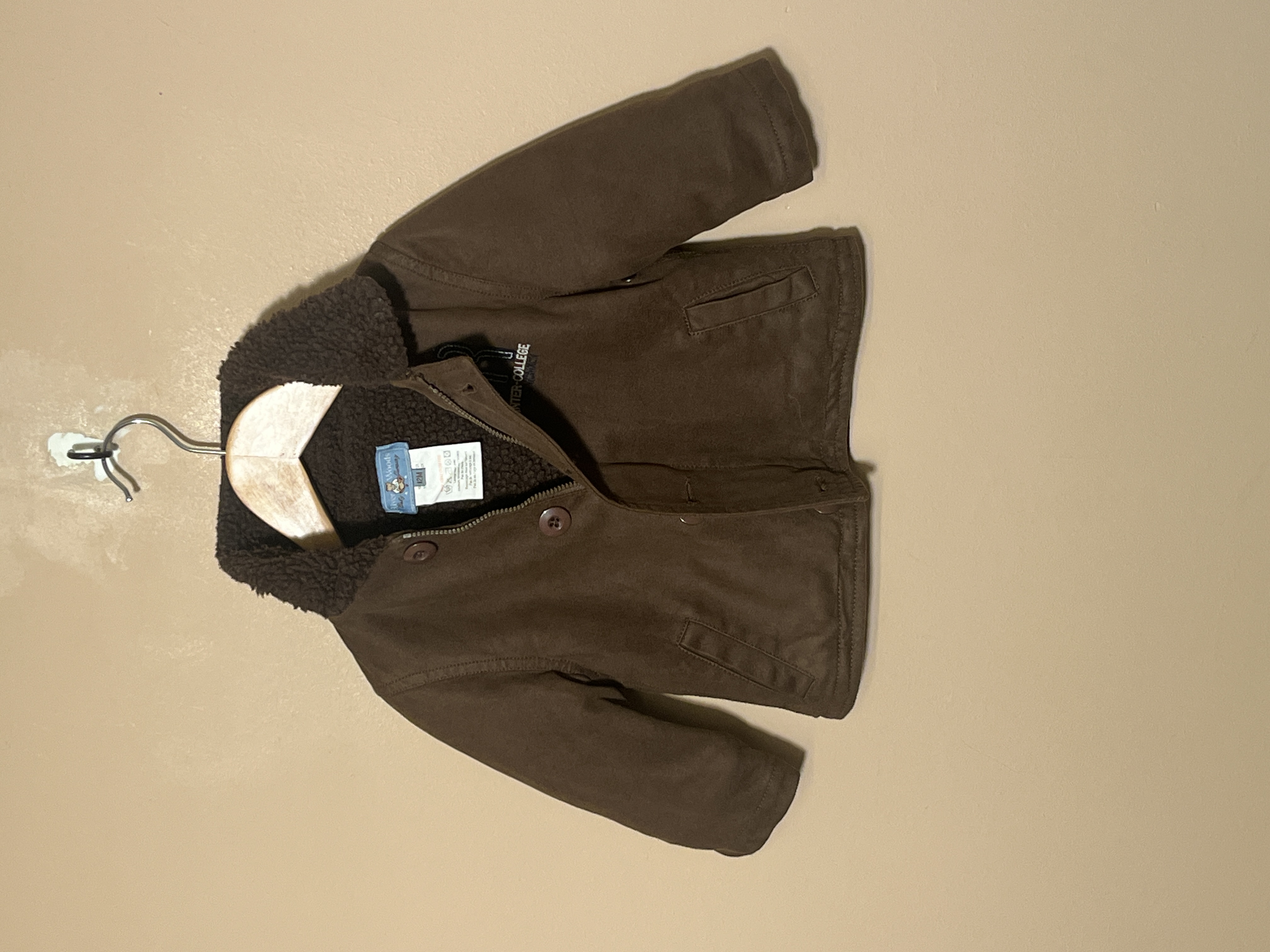 River Woods winterjas voor jongen van 1 jaar met maat 80