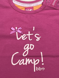 Beebielove t-shirt voor meisje van 9 maanden met maat 74
