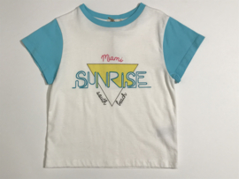 Bandy Button t-shirt voor meisje van 12 / 18 maanden met maat 80 / 86