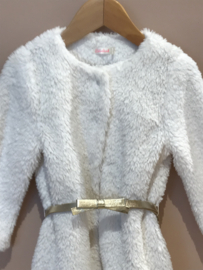 Billieblush fluffy jas voor meisje van 3 jaar met maat 98