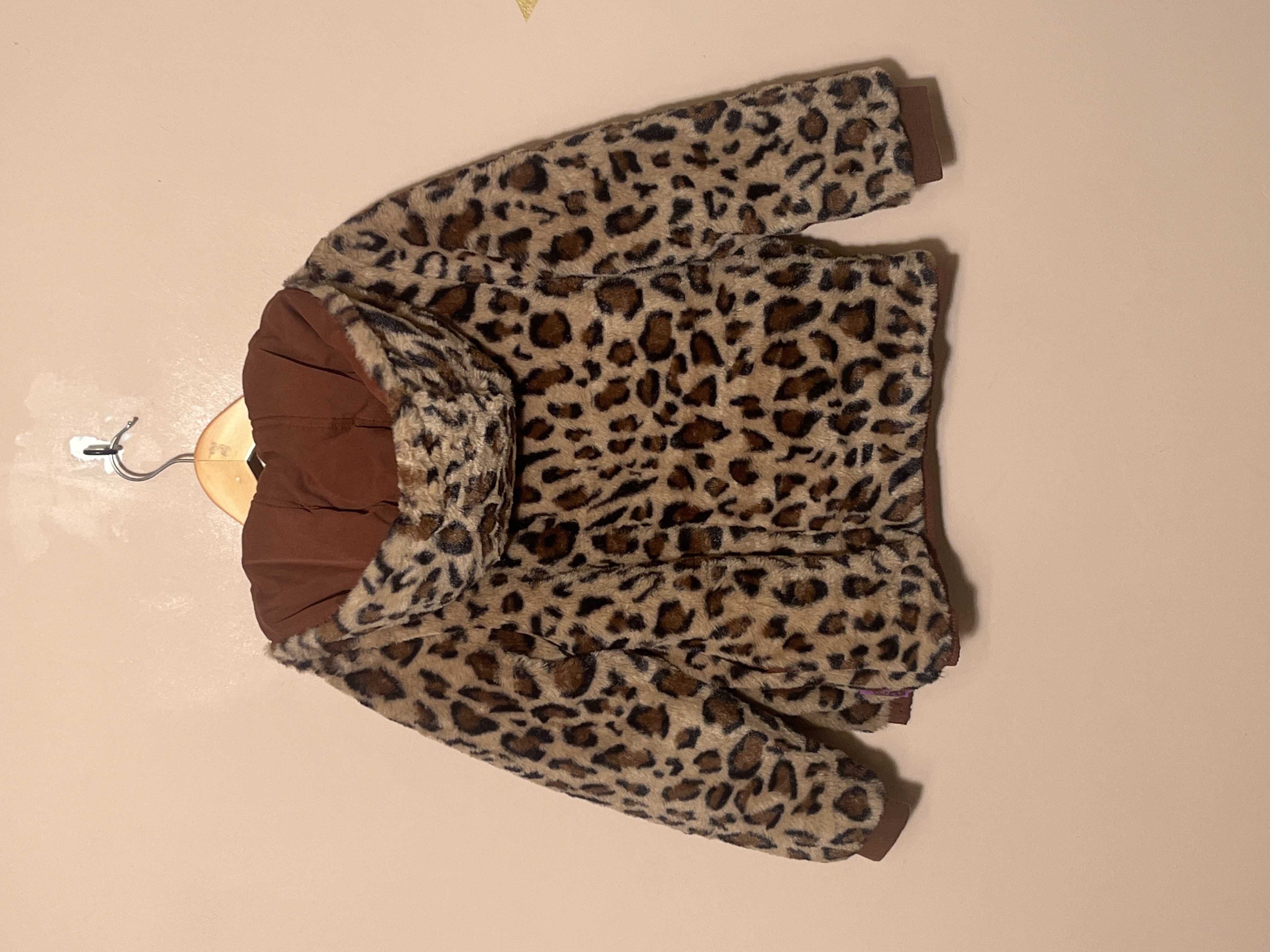 Ammehoela  reversible winterjas voor meisje van 7 / 8 jaar met maat 122 / 128