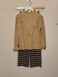 Kiestone blouse voor meisje van 9 / 10  jaar met maat 134 / 140