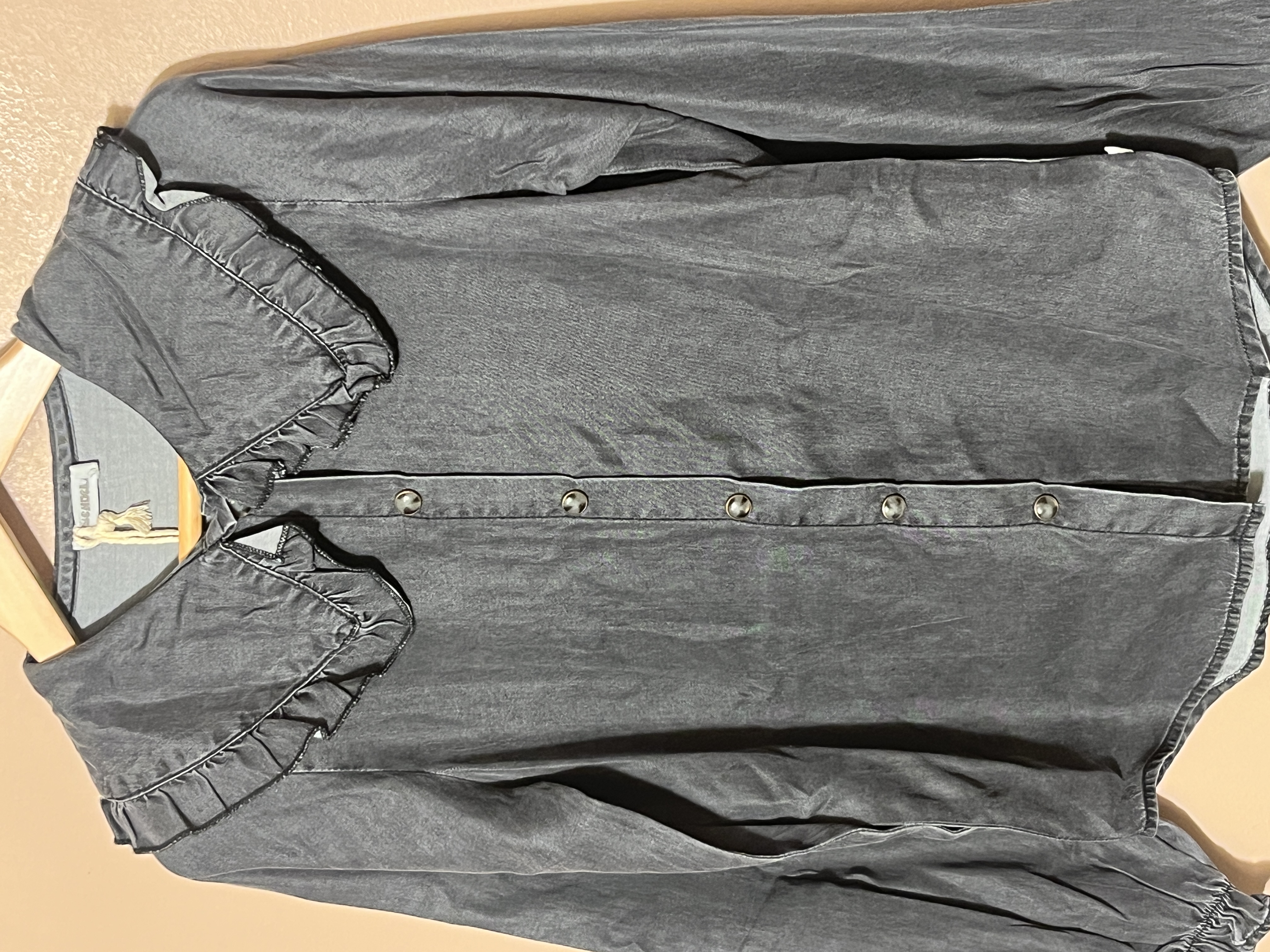 Ammehoela blouse  voor meisje van 6 / 8 jaar met maat 116 / 122 / 128