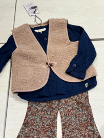 Z8 bontje gilet voor meisje van 2 jaar met maat 92