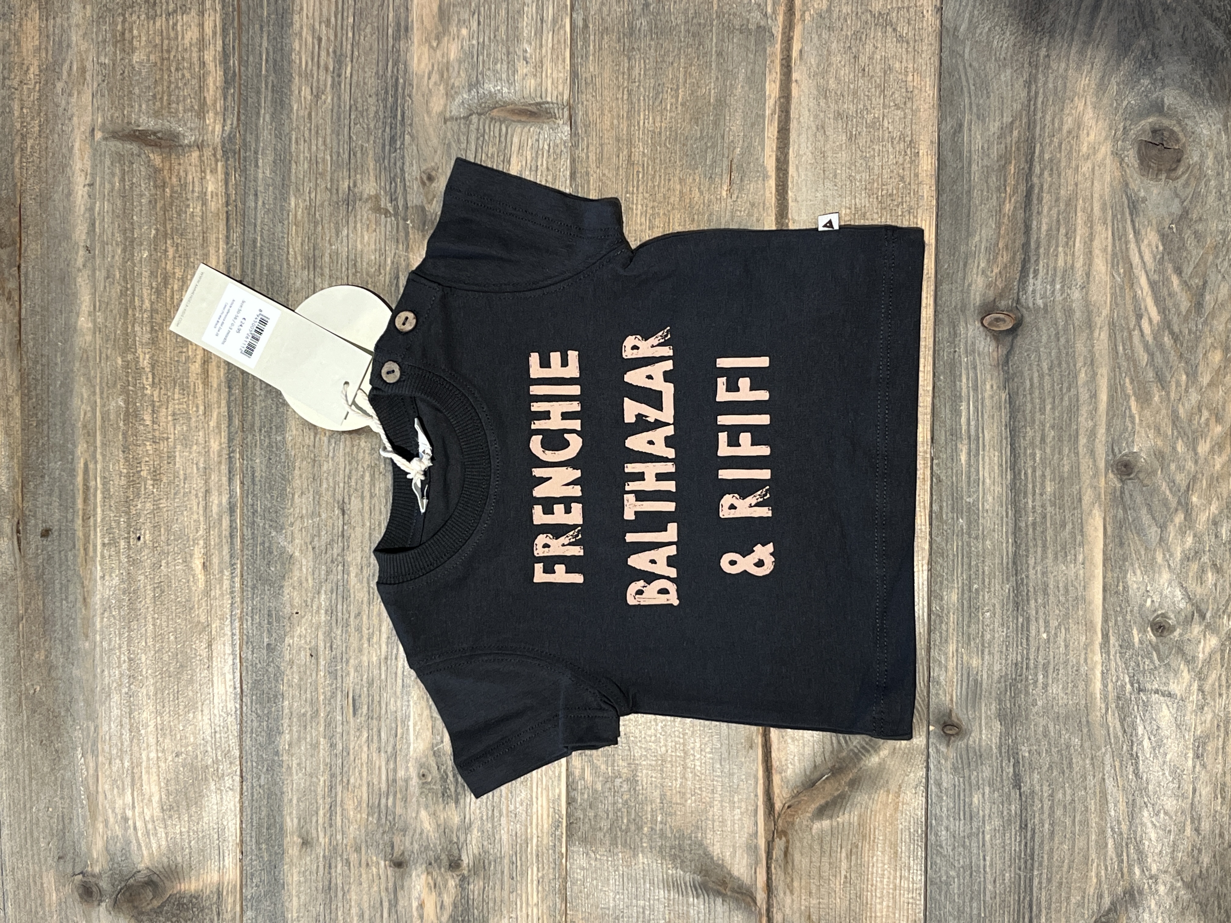 Ammehoela t-shirt voor jongen of meisje van 0 / 3 maanden met maat 50 / 62