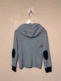 Petit Bateau hoodie voor jongen van 6 jaar met maat 116