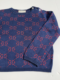 Gucci trui voor meisje van 24 maanden met maat  92