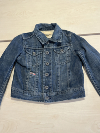 Diesel spijkerjas voor jongen of meisje van 7 / 8 jaar met maat 122 / 128