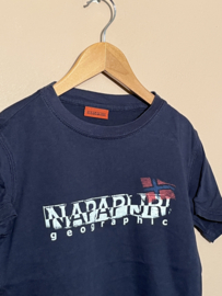 Napapijri t-shirt voor jongen van 8 jaar met maat 128