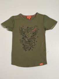 Funky XS t-shirt voor meisje van 3 / 4 jaar met maat 98 / 104