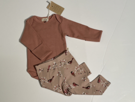Babystyling  broekje voor meisje van 3 / 6 maanden met maat 62 / 68