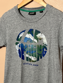 Scotch Shrunk t-shirt voor jongen van 10 jaar met maat 140