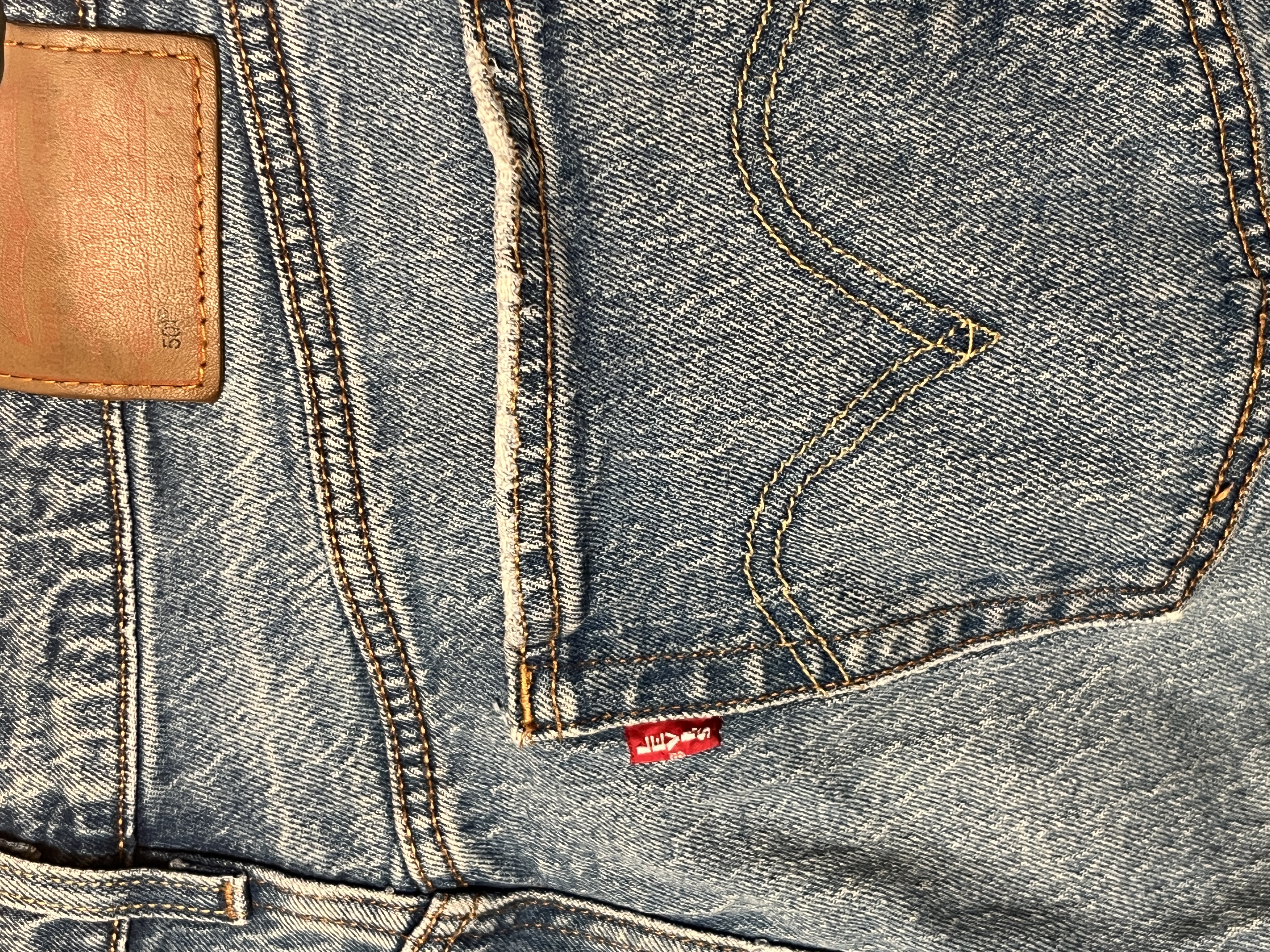 Levi's spijkerbroek voor meisje van 14 / 16 jaar met maat 164 / 176