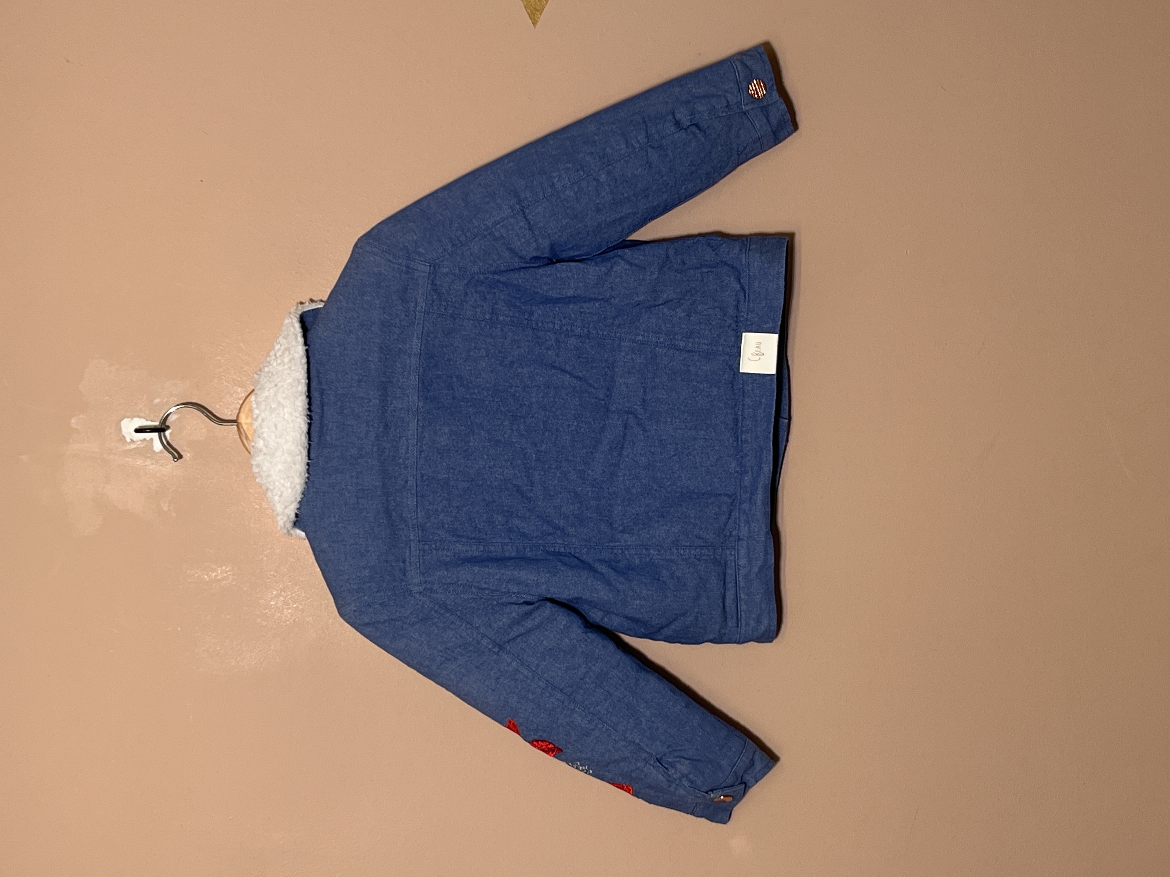 Carrement Beau jas voor meisje van 6 jaar met maat 116