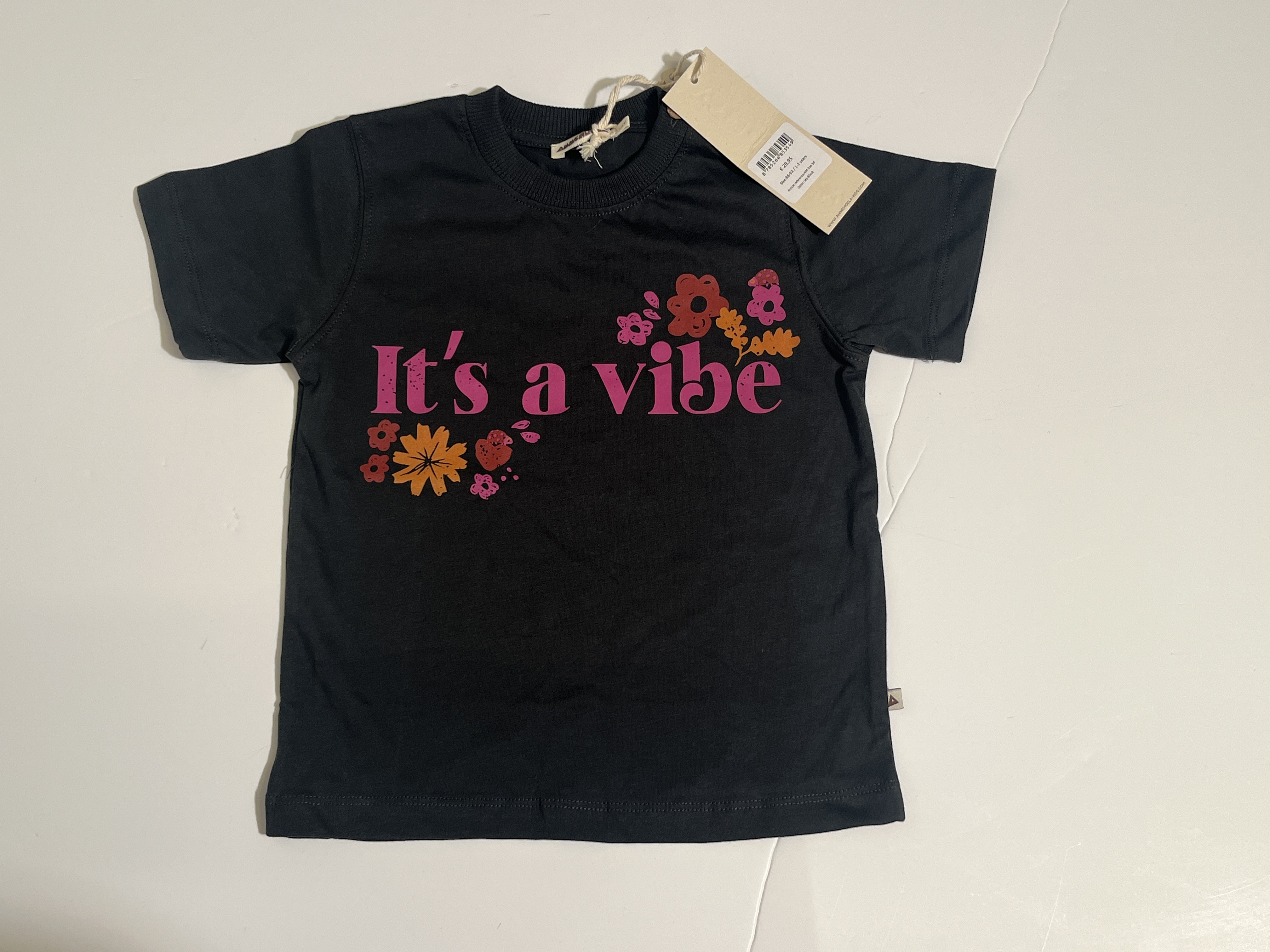 Ammehoela t-shirt voor meisje van 1 / 2 jaar met maat 80 / 86 / 92