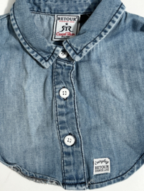 Retour Jeans kraagje voor meisje van 8 - 10 jaar met maat 128 - 140