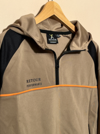 Retour Jeans ziptrui / hoodie voor jongen van 9 / 10 jaar met maat 134 / 140