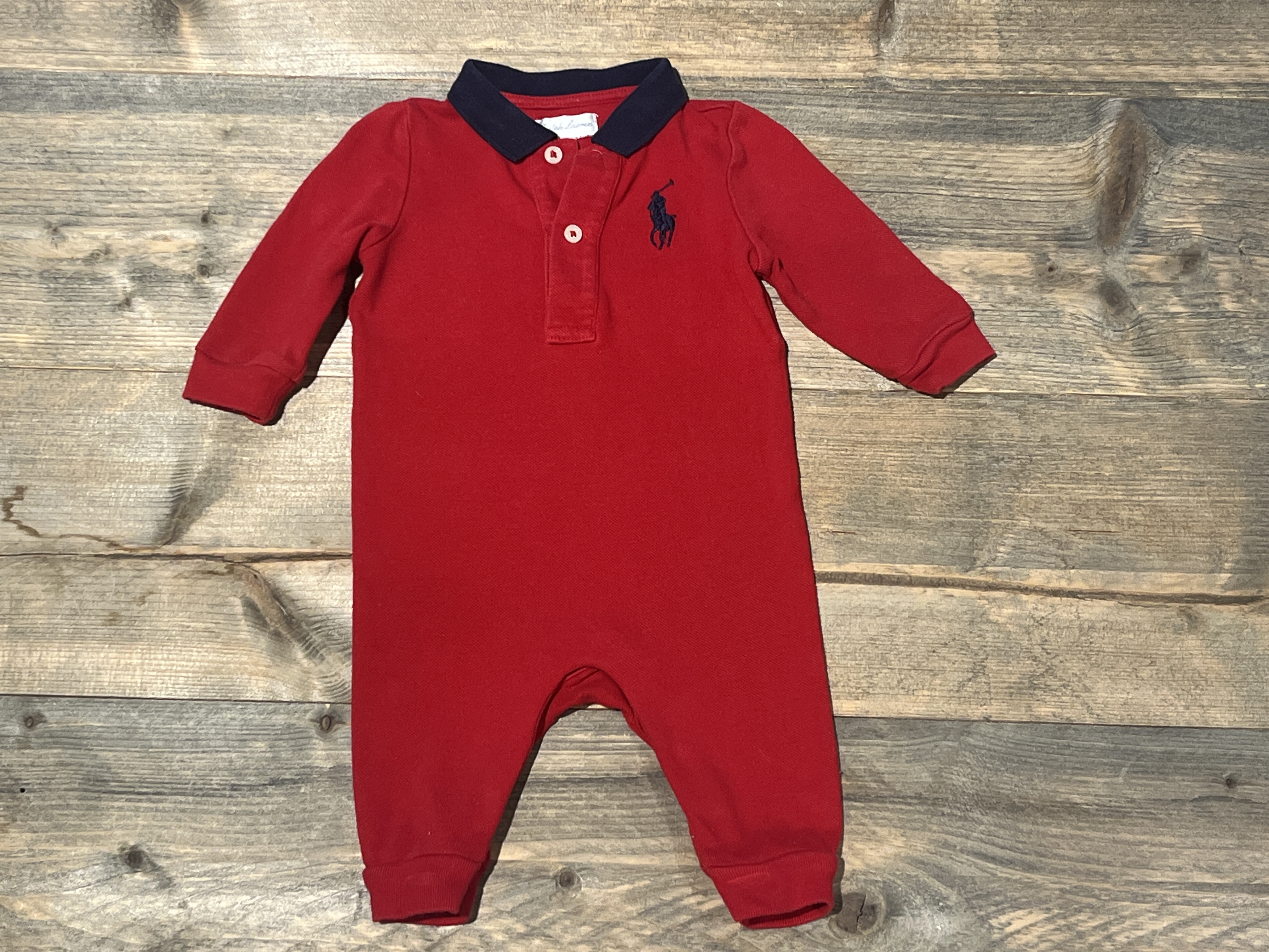 Polo Ralph Lauren boxpakje voor jongen van  1 maand met maat 56