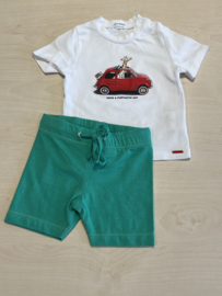 Gymp t-shirt voor jongen van 3 maanden met maat 62