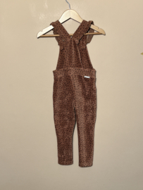 Looxs tuinbroek salopette voor meisje van 2 / 3 jaar met maat 92 / 98