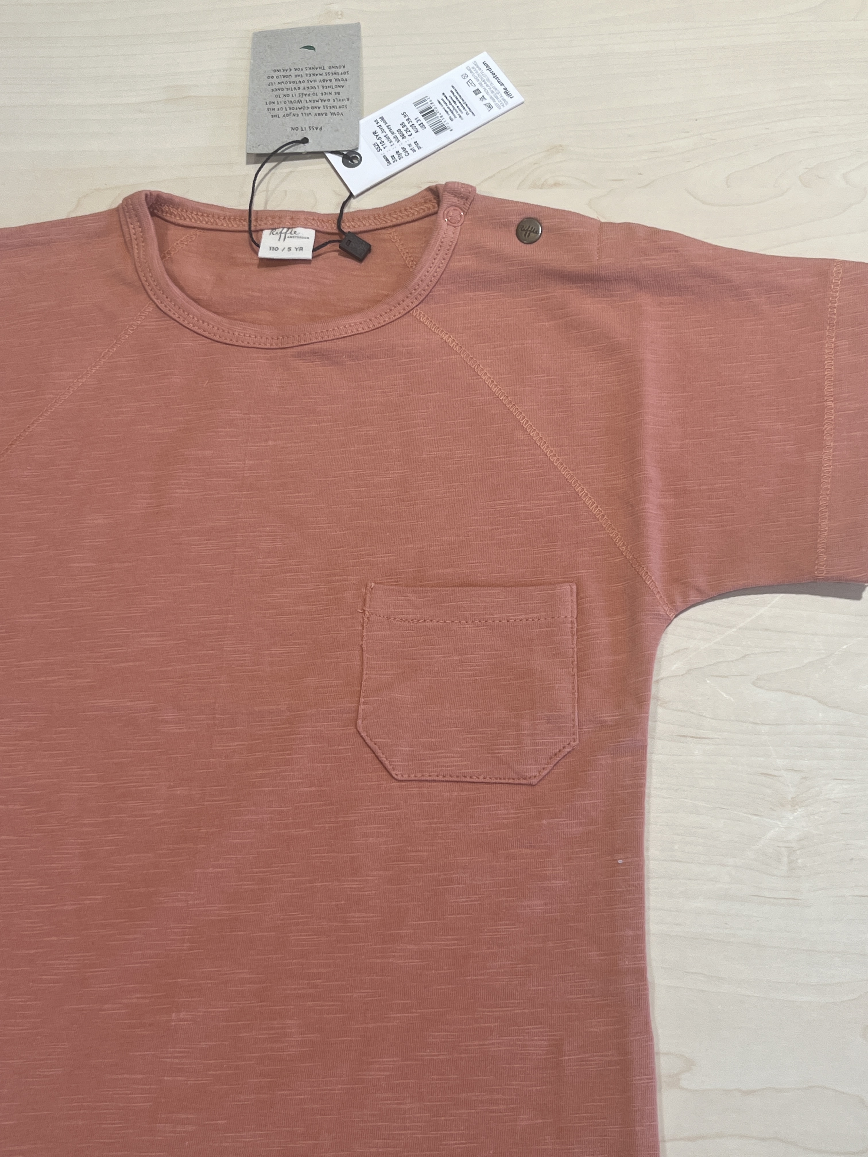 Riffle t-shirt voor jongen van 2 jaar met  maat 92
