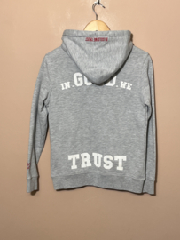 In Gold We Trust hoodie voor jongen of meisje van 14 / 16 jaar met maat 164 / 176