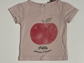 Emile et Ida t-shirt voor meisje van 3 maanden met maat 62