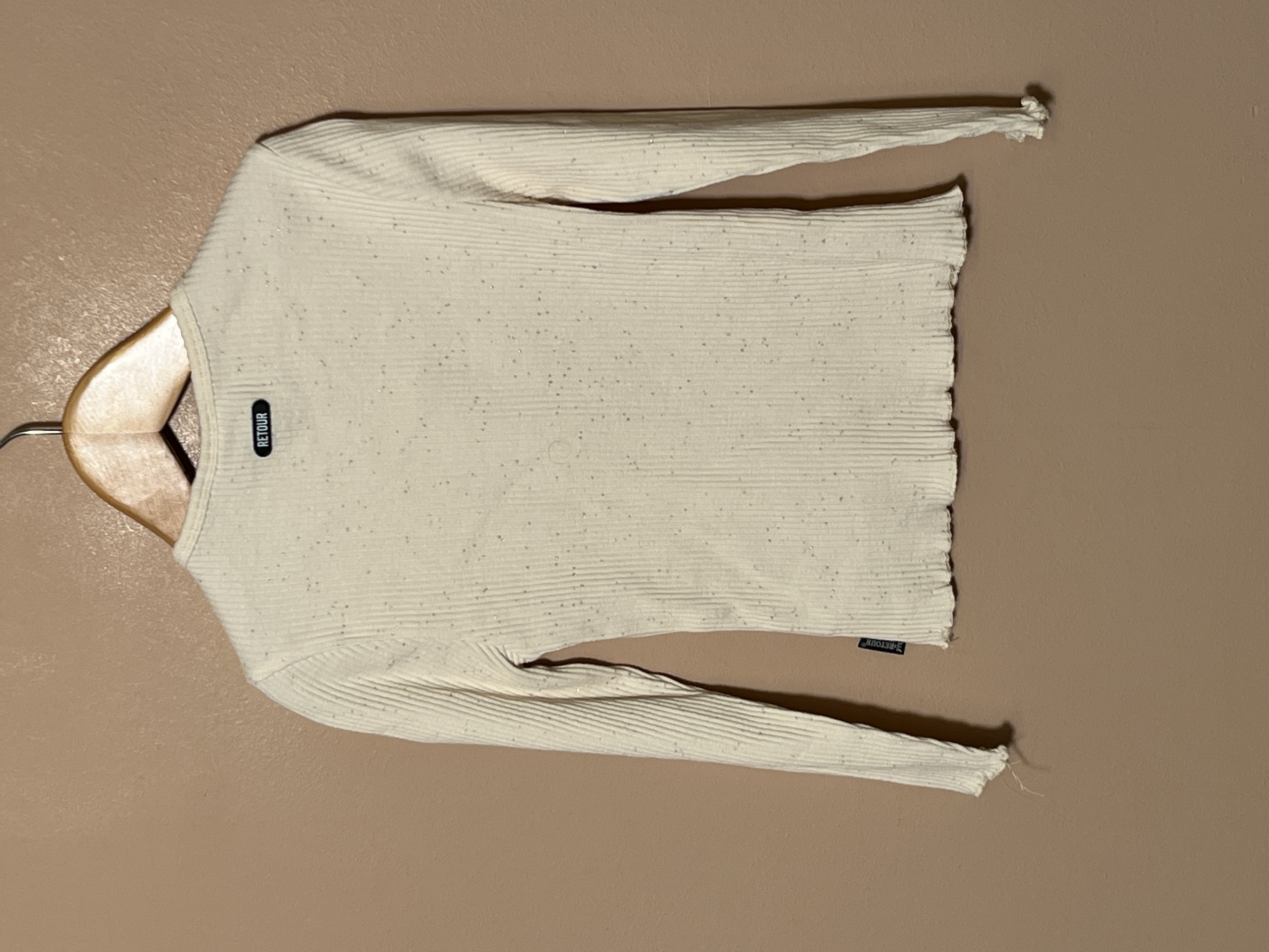 Retour longsleeve voor meisje van 5 jaar met maat 110